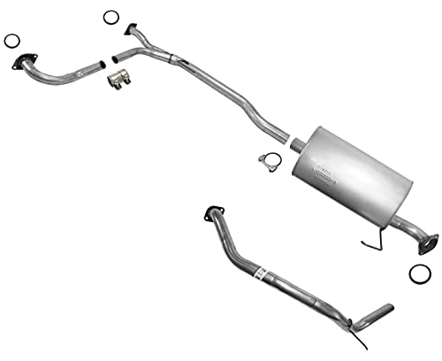 Replacement Part Exhaust System Muffler and Pipes Fits Nissan Titan 2004-2006 5.6L