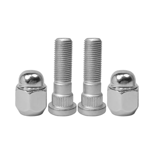 4PCS M12x1.25 Wheel Lug Stud Nut Set,OEM 611-114 40224ZN50A