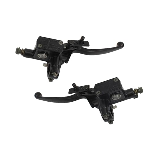 7/8" Front Back Brake Master Cylinder,22mm Handlebar Hydraulic Brake Lever Clutch Kit for ATV UTV GY6 50cc to 250cc Motorcycle Quad Dirt Mini Bike Moped TaoTao 4 Wheeler