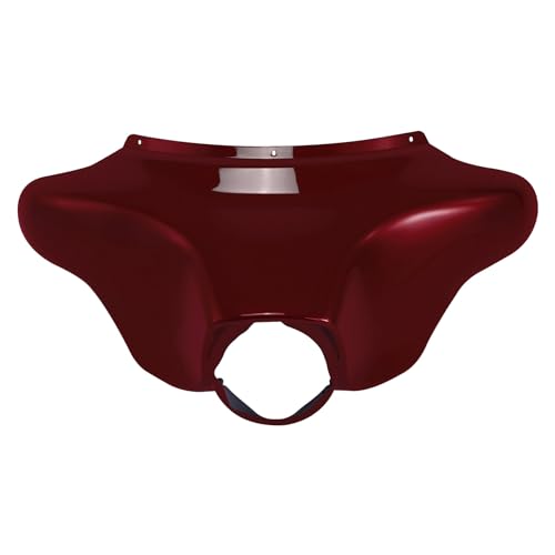 XMT-MOTO Batwing Fairing Fit For Harley Touring 1996-2013 Red - style: red-Outer