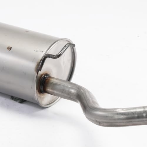 409 Stainless Steel Rear Exhaust Muffler for Nissan Sentra 07-12 E34H - size: For 2007-2012 Nissan Sentra