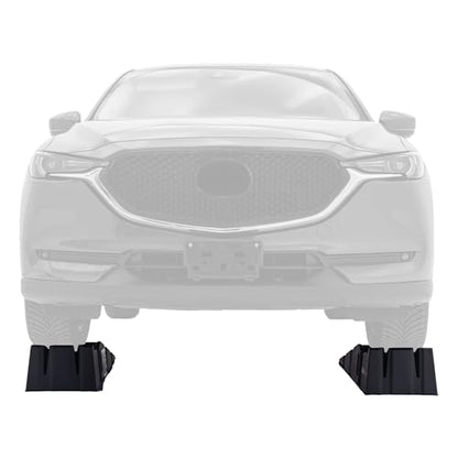 Car Service Ramps for Oil Change, 8,000 lb GAWR, 6.25" Lift, Black Widow