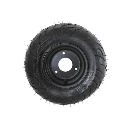 2pcs 13x5.00-6 Tire and Wheel Rim Assembly 13x5-6 Lawn Mower Tire 3 Lug Rim 6" Go Kart Wheels Road Tire Tubeless for ATV Quad Buggy 4 Wheeler Scooter Mini Bike Garden Tractor Snow Blower