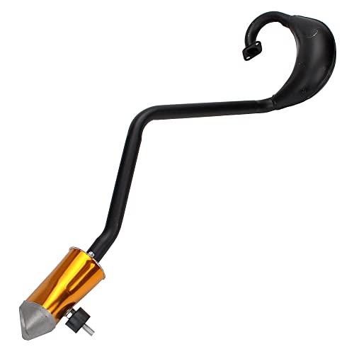 Exhaust Pipe Muffler For Mini Dirt Bike 2-Stroke 47 49 50cc Motorcycle Off Road Motorcycle Pit Bike
