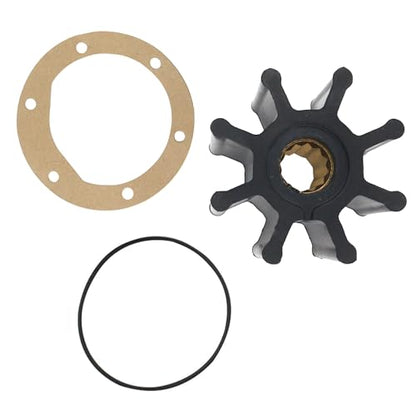 18200K Raw Sea Water pump Impeller Kit for Volvo Penta 21951356 Sterndrive - size: Replaces Jabsco 920-0001-P