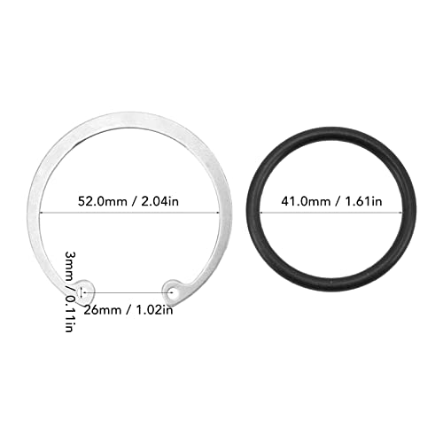 Blow Off Valve C Clip & O Ring Set, Universal