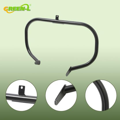 Green-L Highway Crash Bar Fit for Honda 2004-2025 Shadow AERO VT750 2010-2025 Phantom 2007-2014 Spirit C2 Shaft Drive Motorcycle 1 1/4" Engine Guard Protector - color: Black