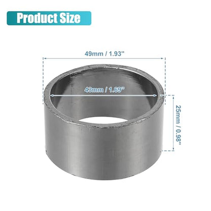 uxcell 43mm ID 49mm OD Universal Exhaust Muffler Pipe Gasket Motorcycle Exhaust Gaskets Graphite Seal Ring Repair Replacement for Dirt Pit Motocross - size: 43mm ID 49mm OD