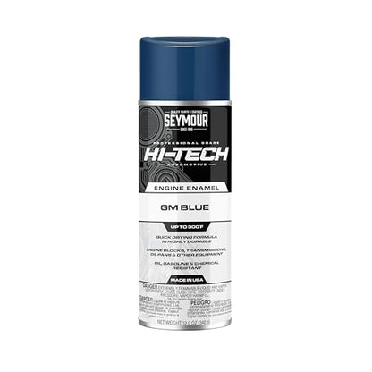 Seymour EN-67 Hi-Tech Engine Spray Paint, GM Blue - color: GM Blue