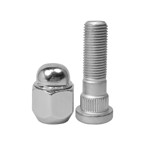 4PCS M12x1.25 Wheel Lug Stud Nut Set,OEM 611-114 40224ZN50A