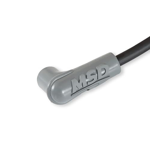 MSD 35593 Super Conductor Spark Plug Wire Set, Black