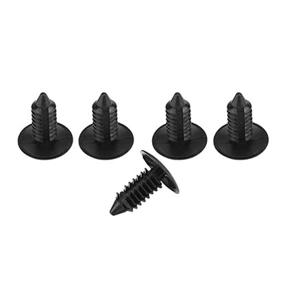 100-Piece Universal Bumper and Fender Push Rivet Clip Fastener Set