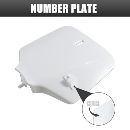 ABS Plastics Kit for Kawasaki KLX110 2002-2013, KX65 2000-2013 - color: White