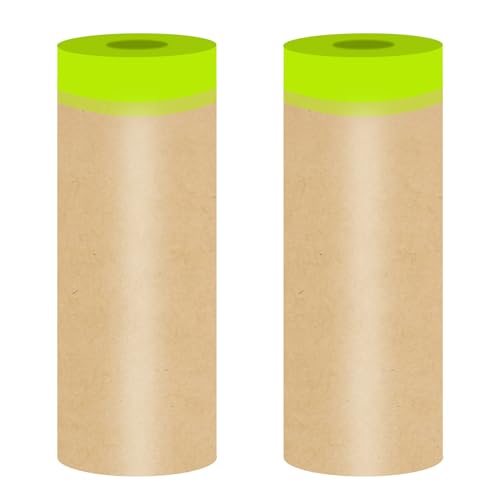 Tape and Drape, 18” x 100 feet Masking Paper for Painting - size: 18",100ft
