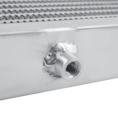 Universal Intercooler 24.5''x7.5''x2.8" Front Mount Intercooler 2.6'' Inlet and Outlet Aluminum Turbo Intercooler Direct Replacement for Any Turbo Charger system - size: 24.5''x7.5''x2.8" 2.6''