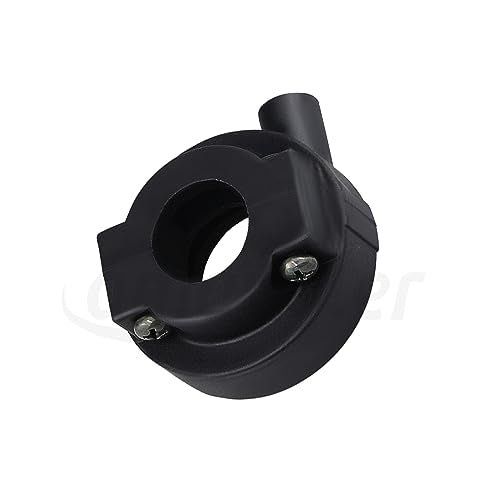 7/8inch 22mm Handlebar Throttle Twist Handle Grip Set w/Cable housing Holder Aftermarket Replacement Parts Compatible for GY6 50cc 80cc 125c 150cc Scooters Pit Bike ATV.