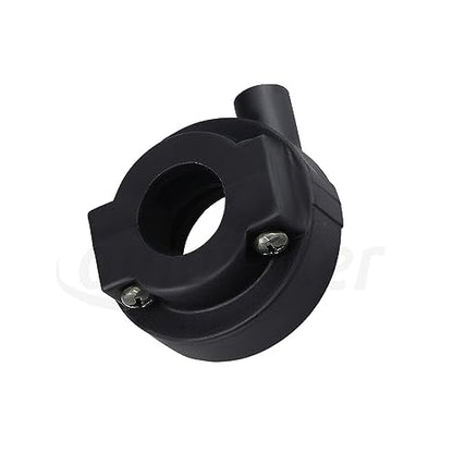 7/8inch 22mm Handlebar Throttle Twist Handle Grip Set w/Cable housing Holder Aftermarket Replacement Parts Compatible for GY6 50cc 80cc 125c 150cc Scooters Pit Bike ATV.