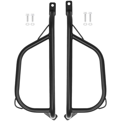 Black Highway Side Crashbars Rear Protectors