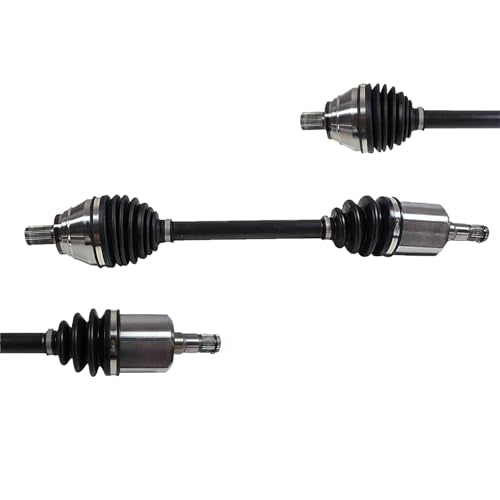 Front CV Axle Shaft Assembly Compatible with Volkswagen Vw Passat 2009-2006, 2.0L Automatic CVT Trans, Left and Right Front CV Axle, 2.0T Comfortline Highline Komfort Trendline Base Sedan Wagon - size: B2CV030-Passat