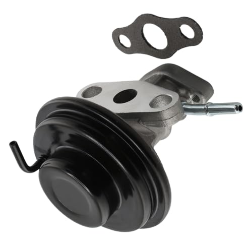 EGR Exhaust Gas Recirculation Valve w/Gasket Vacuum Solenoid Compatible with 1997-2001 Camry 99-01 Solara 98-00 4-Cylinder Engine Transmission Models Replaces 25620-74330