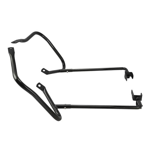 TCT-MOTORPARTS Saddlebag Bracket Guard Support Bar Fit For Harley CVO Street Road Glide 2023-2025; FLTRX FLHX Street Glide Ultra FLHXU - color: Black Style #3
