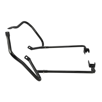 TCT-MOTORPARTS Saddlebag Bracket Guard Support Bar Fit For Harley CVO Street Road Glide 2023-2025; FLTRX FLHX Street Glide Ultra FLHXU - color: Black Style #3