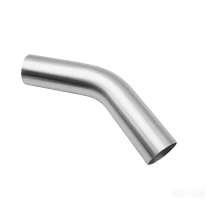 AC PERFORMANCE 2" 45° Degree Aluminum Elbow Intercooler Air Intake Tube - color: Silver 45, size: 2" (51mm)