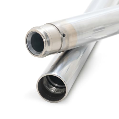 TOFR 41mm Front Fork Tubes for Harley Touring 1984-2013 OEM 45972-09 - color: Silver