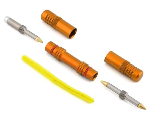Dynaplug Racer Pro Bicycle Tire Repair Tool 100% USA Made (Orange) - color: Orange