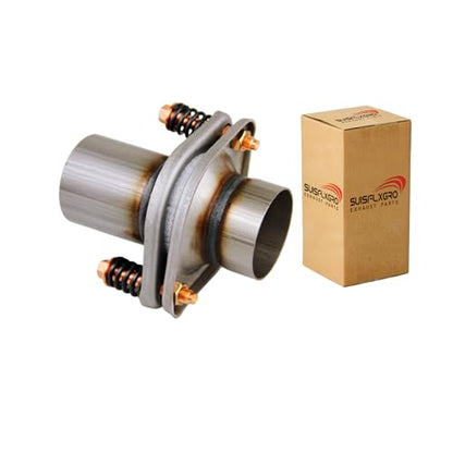 Exhaust Flex Spring Flanges 100% 409L Stainless, Spring Joint For Aftermarket (2.5"X6") - size: 2.5"X6"