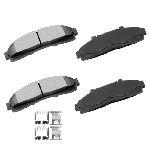 cciyu D652 Front Ceramic Brake Pads Kit - 4pcs - size: Front[D652]