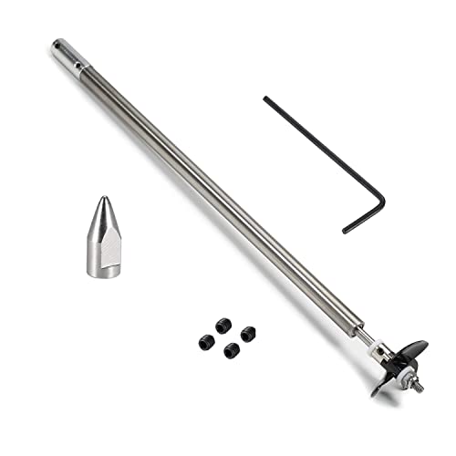 Fielect Drive Shaft w Propeller and Universal Joint for RC Boat, L250mm Shaft, L200mm Sleeve, D36mm Propeller, Fit for 3mm Motor Shaft - color: 3.00mm 25cm 20cm