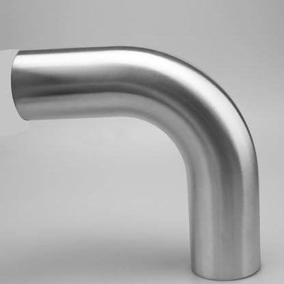 AC PERFORMANCE 3" 90° Degree Aluminum Elbow Intercooler Air Intake Tube - color: Silver 90, size: 3" (76mm)