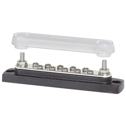 Blue Sea Systems Common Bus Bar, 10-Gang, 150A - style: 150A - 10 Screw with Cover