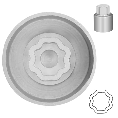 Type L Wheel Locking Nut Key for Land Rover, Lug Nut Removal Tool - size: Socket L