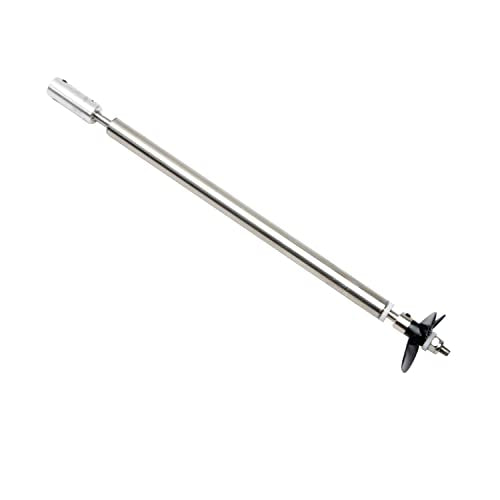 Fielect Drive Shaft w Propeller and Universal Joint for RC Boat, L200mm Shaft, L150mm Sleeve, D36mm Propeller, Fit for 3.17mm Motor Shaft - color: 3.17mm 20cm 15cm