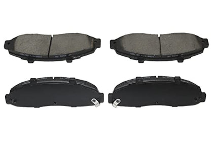 D679 Front Ceramic Brake Pads with Hardware Replacement For 1997-2001 2002 2003 Ford F150 Truck 00-07 F250, 2002 2003 Lincoln Blackwood - style: D679