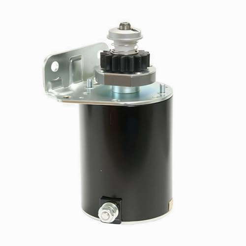 Starter Motor Replaces 1972-2002 7HP-18HP Engines with OE Part # 390838 391423 392749 394805 491766 497594 497595 693054 B&S Starter Replacement with 16 Teeth