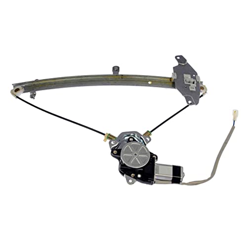 TRQ Left Power Window Regulator & Motor Assembly Drivers Side - style: WRA51140