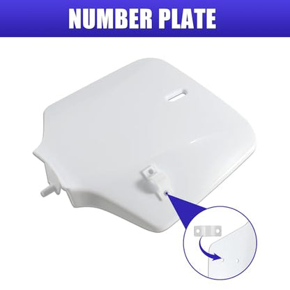 ABS Plastics Kit for Kawasaki KLX110 2002-2013, KX65 2000-2013 - color: Blue & White