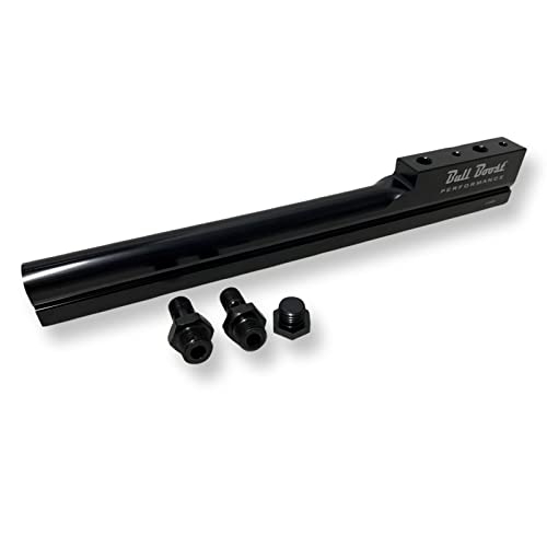 High Fuel Rail For Honda Acura B16 B18 LS GSR Integra B Series Engines Performance Grade, Black