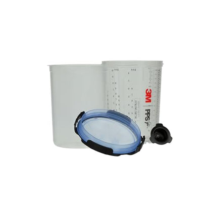 3M PPS 2.0 Spray Gun Cup Lids and Liners Kit, 26325, 28 oz, Large - size: Large, 125-Micron Filter