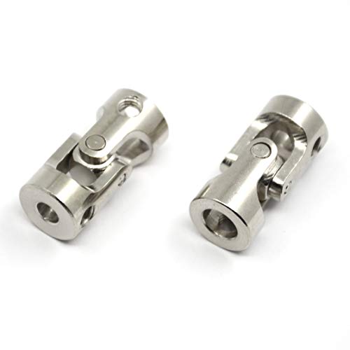 4 Pcs 4mm to 6mm Universal Joint Shaft Coupling for Motor - size: 4-6mm