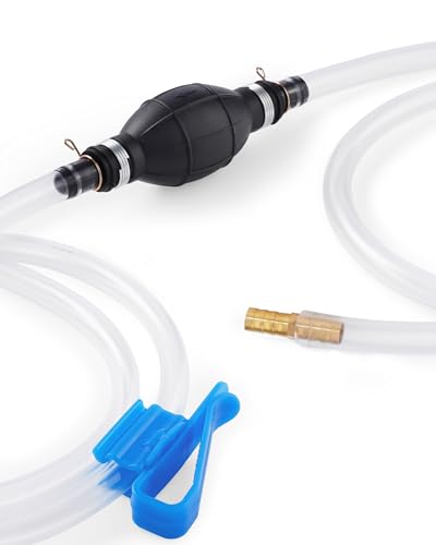 Fuel Transfer Pump for Gasoline, Diesel, Water, Hand Gas Siphon Hose Pump