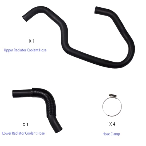 22827731 22827735 Upper&Lower Radiator Coolant Hose for Chevy Suburban Silverado 1500 2500 350Z,GMC Sierra 1500 2500 3500 Yukon 2007 2008 2009 2010 2011 2012 2013 2014 15037656 15769077 19130015