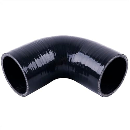 2.75" ID 90 Degree Elbow Silicone Coupler Reinforced Hose,4-Ply Turbo/Intercooler/Intake Piping Industrial Hydraulic (70mm) - size: 2.75"