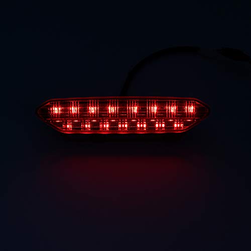 LED Tail Light Brake Rear Light for ATV 2006-2009 Yamaha YFZ450 (Red)