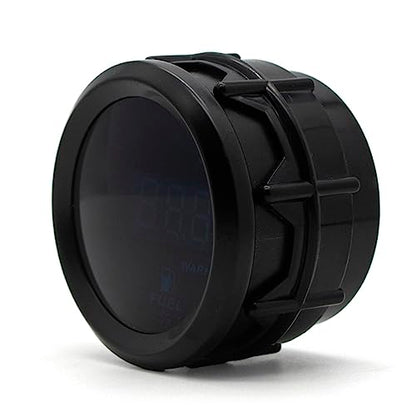 2 Inches 52mm Car Fuel Level Digital Gauge Automobile Blue Backlight Universal Meter (Fuel Gauge)