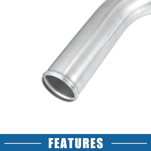 90 Degree L Bend Elbow Intercooler Pipe 2.5in OD 63mm - size: 63MM/2.5INCH OD