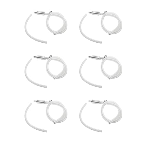 6-Pack Brake Bleeder Hose Kit with One Way Check Valve